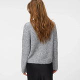 Novah Knit Cardigan - Grey