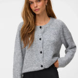 Novah Knit Cardigan - Grey