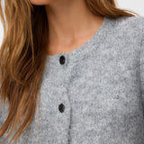 Novah Knit Cardigan - Grey