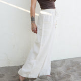 Pantalon en lin Malendure -  Blé