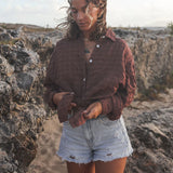 Chemise ample Marseille - Tabac