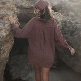 Chemise ample Marseille - Tabac