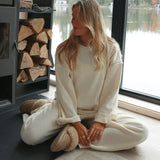 Snuggle Pant - Oatmilk