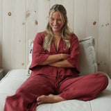 Muddler Pant - Carmin