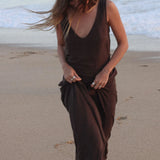 Robe Maxi Santa Clara - Oak