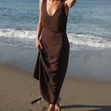 Robe Maxi Santa Clara - Oak
