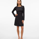 Fari Short Dress - Black