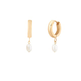 Boucles d'oreilles Pearl - Or