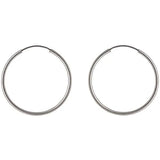 Anneaux Pilgrim Sanne 26 mm - Argent