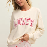 Oversized Lover Sweatshirt - Vanilla Ice