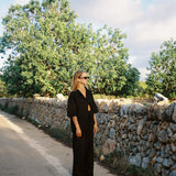 Classic Drawstring Pant - Black