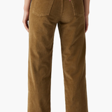 Ribcage Straight Ankle - Brown Corduroy