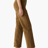 Ribcage Straight Ankle - Brown Corduroy