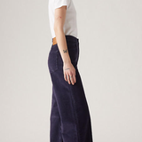 Ribcage Wide Leg - Blue Corduroy