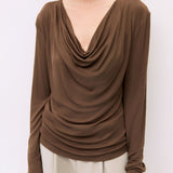 The Keely Top - Brown