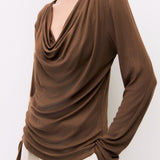 The Keely Top - Brown
