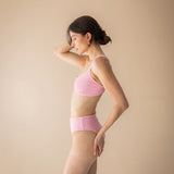 Bas Classique En Tissu Gauffré - Petal