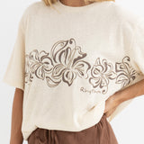 Hibiscus Oversized T-Shirt