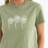 Palms Crop Crew Tee
