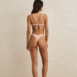 Tami Stripe Underwire Top