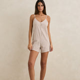 Valley Stripe Adjustable Romper
