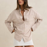 Valley Stripe Oversized Shirt