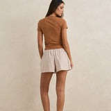 Valley Stripe Short