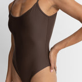 Classic Minimal One Piece - Chocolate