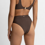 Classic Hi Waist Pant - Chocolate