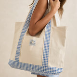 Lola Check Tote Bag