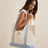 Lola Check Tote Bag