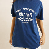 Surf Essentials Oversized T-Shirt - Dark Blue