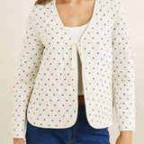 London Check Reversible Quilted Jacket - Chocolate