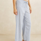 Vista Stripe Beach Pant - Blue
