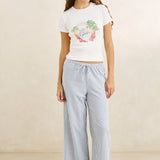 Vista Stripe Beach Pant - Blue