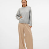 Boom Pullover - Grey Melange