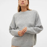 Boom Pullover - Grey Melange