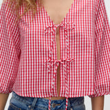 Camilla V-Neck Blouse