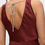 Mailka Tie Maxi Dress