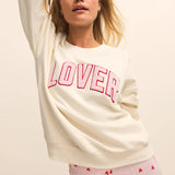 Oversized Lover Sweatshirt - Vanilla Ice