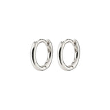 Boucles d'oreilles Anneaux recyclées Eanna - Argent